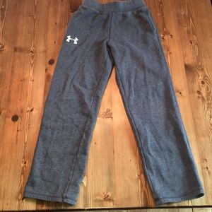 Boys under armour sweatpants
